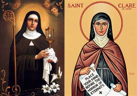 st clare patron of.